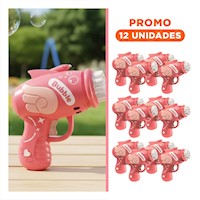 Pack12 Juguete Manual de Burbujas con Diseno de Alitas Infantil Y+Regalo Sticker